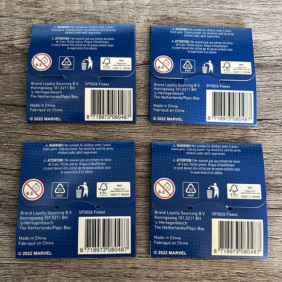 MARVEL FIXEEZ PATCHES UNOPENED - Picture 2 of 3